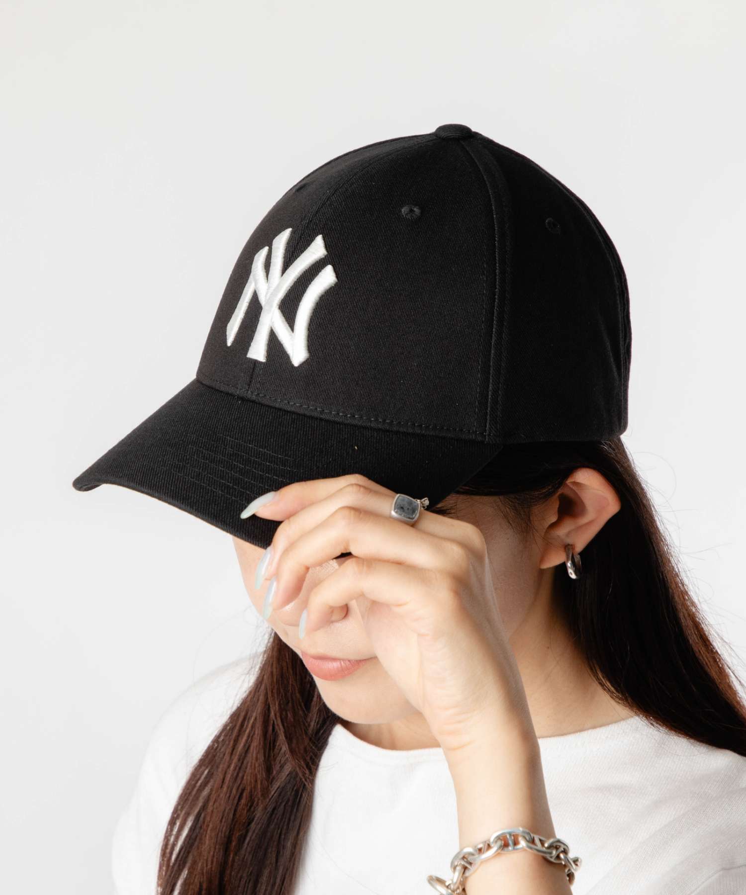 エムエルビーコリア MLB Korea New-Fit Structured Ball Cap ニューフィット ストラクチャー ボールキャップ 3ACP0802N キャップ | MLB | 01