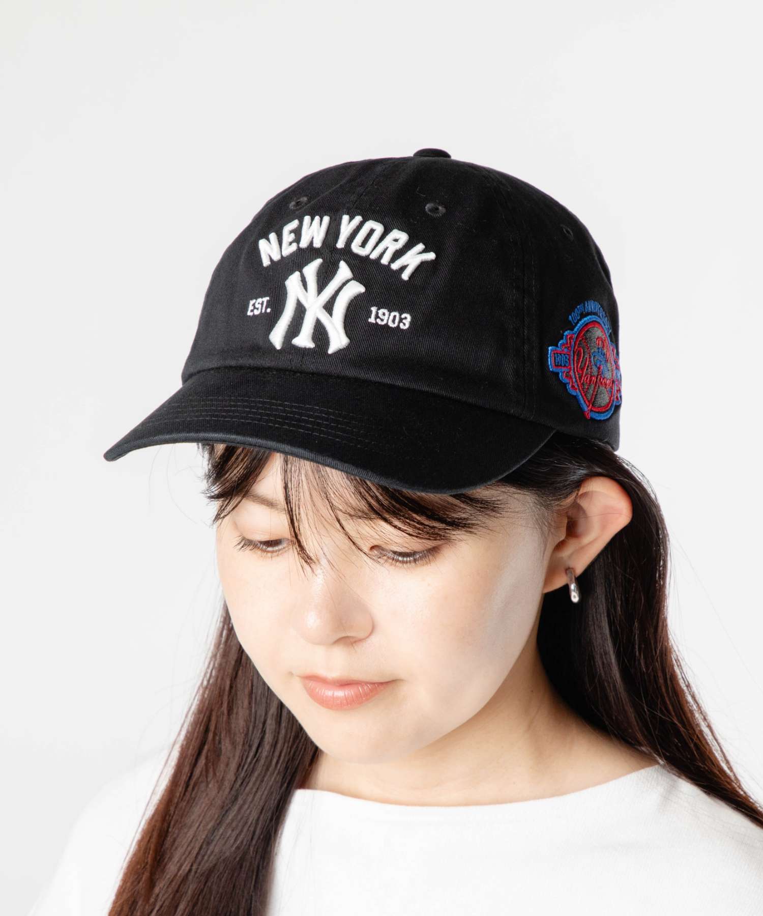 エムエルビーコリア MLB Korea Coopers Town Patch Unstructured Ballcap クーパーズタウンパッチ アンストラクチャードボールキャップ 3ACPB105N | MLB | 01