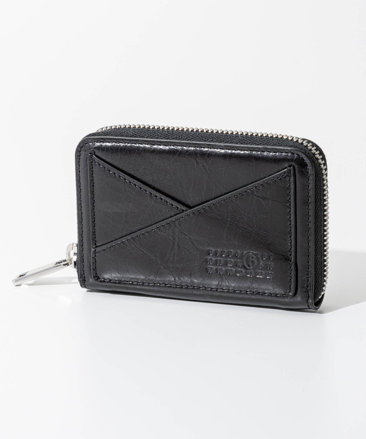 エムエム6 MM6 SA6UI0016 P6445 小銭入れ レディース 財布 ジャパニーズ 6 ミニ財布 JAPANESE 6 SLG - ZIP WALLET  Maison Margiela｜u-stream｜02