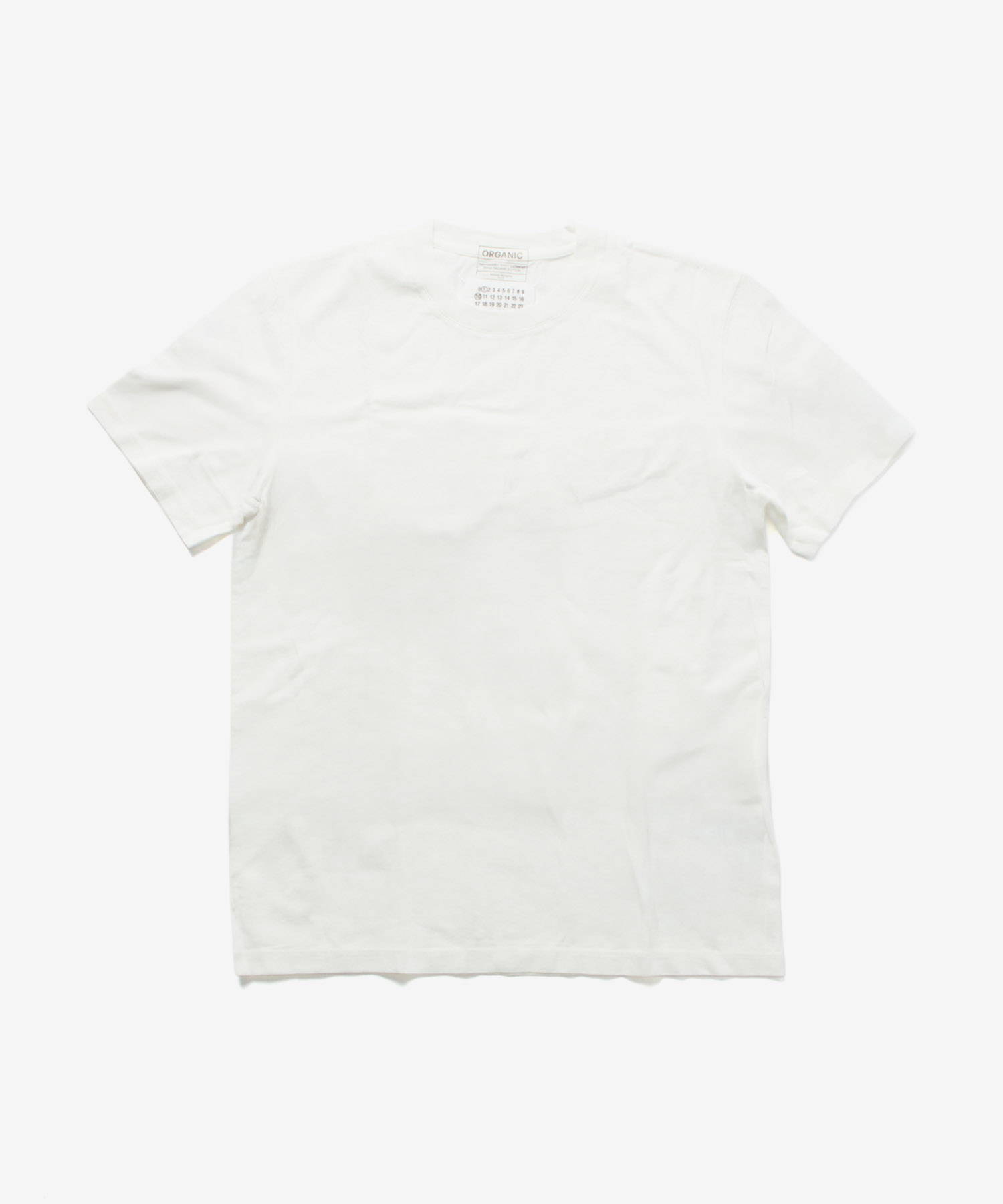 Maison Margiela Tシャツ・カットソー S クリームx黄 【古着】【中古】 Maison Margiela（メゾンマルジェラ） | Tシャツ・カットソーの古着