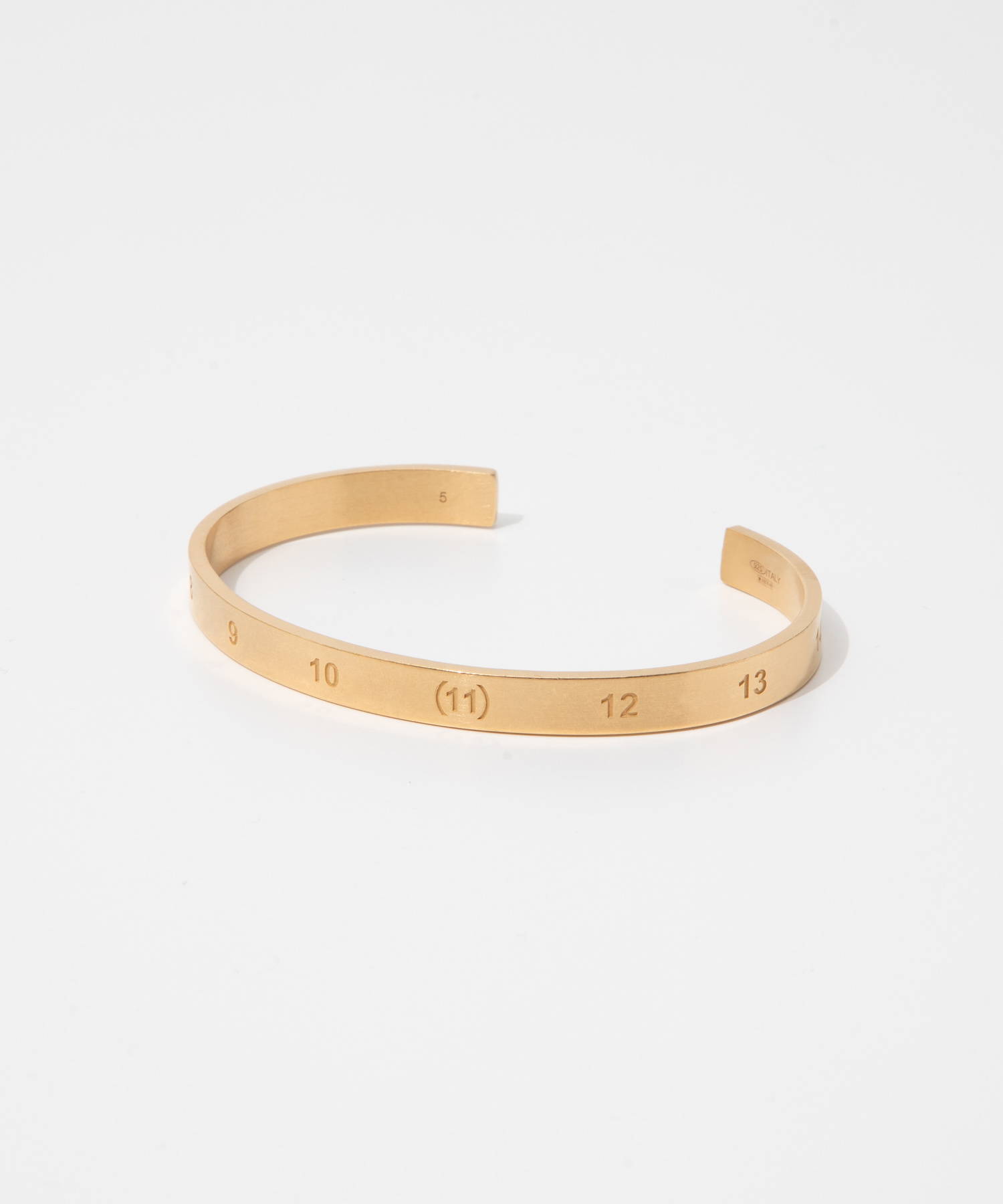 メゾン マルジェラ MAISON MARGIELA SI8UY0003 SV0129 ブレスレット Cuff メンズ レディース アクセサリー  ナンバリング カフブレスレット バングル silver925