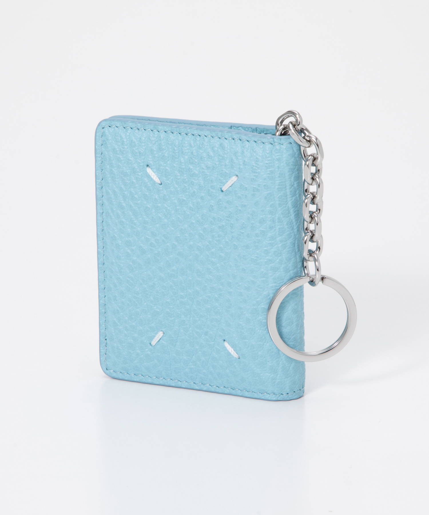 メゾン マルジェラ MAISON MARGIELA S56UI0128 P4455 カードケース メンズ レディース カードホルダー レザー  キーケース CARD HOLDER CLIP 2 KEY RING