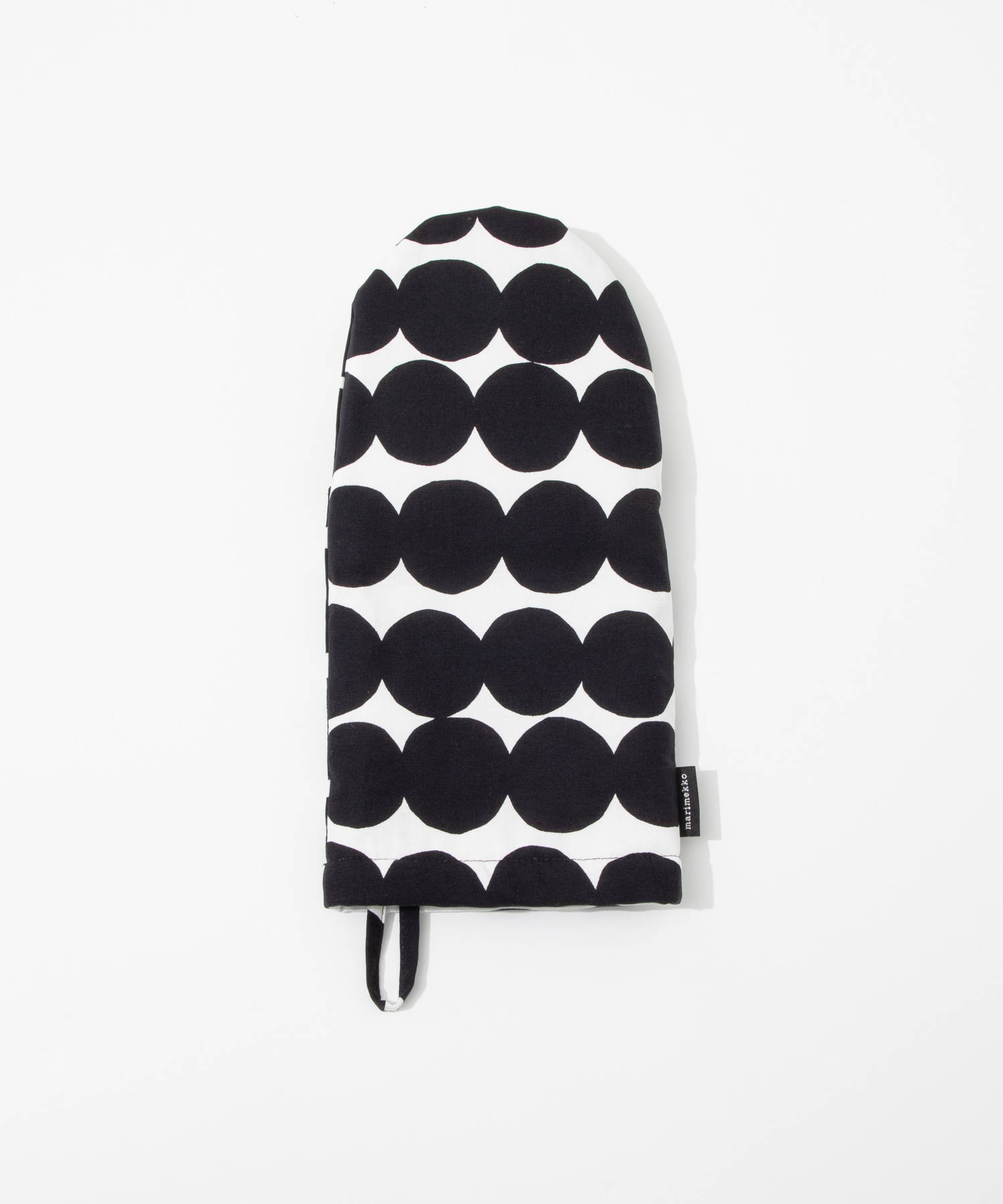 marimekkoマリメッコ　ブラック ミトン Sサイズ　手袋 マリメッコ marimekko ミトン 鍋つかみ 手袋 ギフトにぴったり