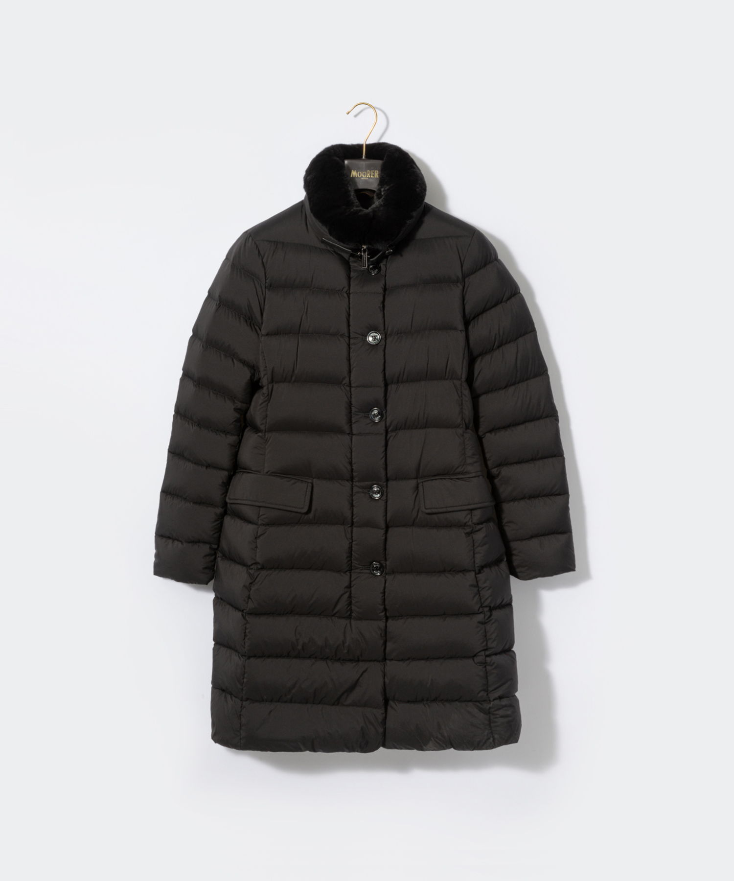 【美品】MooRER ムーレー ブルゾン ジャケット　レディース MOORER ムーレー レディース ブルゾン コート ショート丈 フーデッド