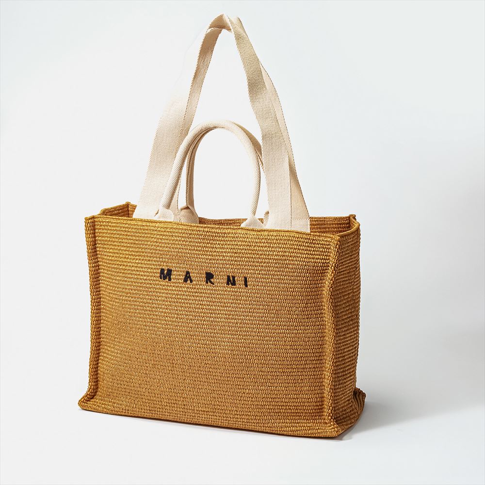 最高品質の 新品 MARNI マルニ レザー トートバッグ ショルダーバッグ