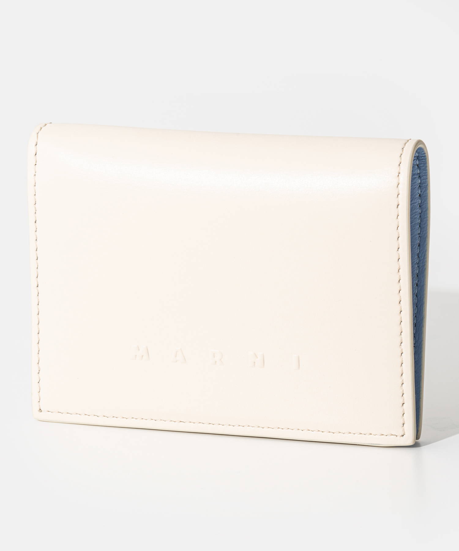 マルニ MARNI PFMOQ14Q09 P5298 二つ折り財布 BILLFOLD レディース 財布 ビルフォード レザー ミニ財布 コンパクトウォレット ロゴ シンプル｜u-stream｜03