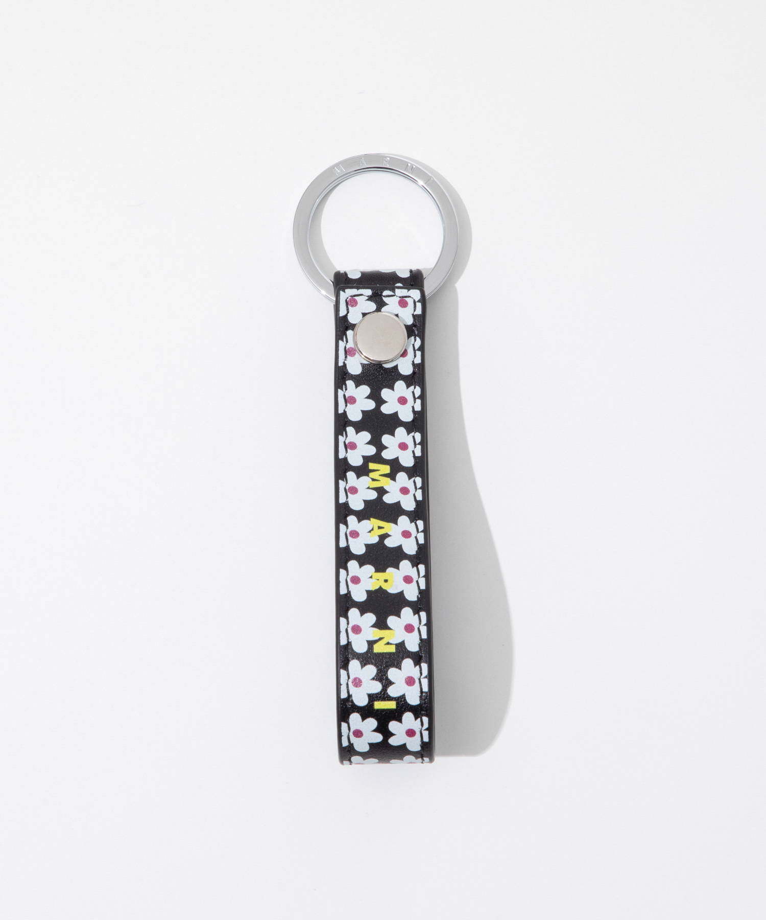 マルニ MARNI PCMO0042A0 P7960 キーケース KEY HOLDER レディース レザー キーホルダー キーリング ロゴ コンパクト スマートキー 革