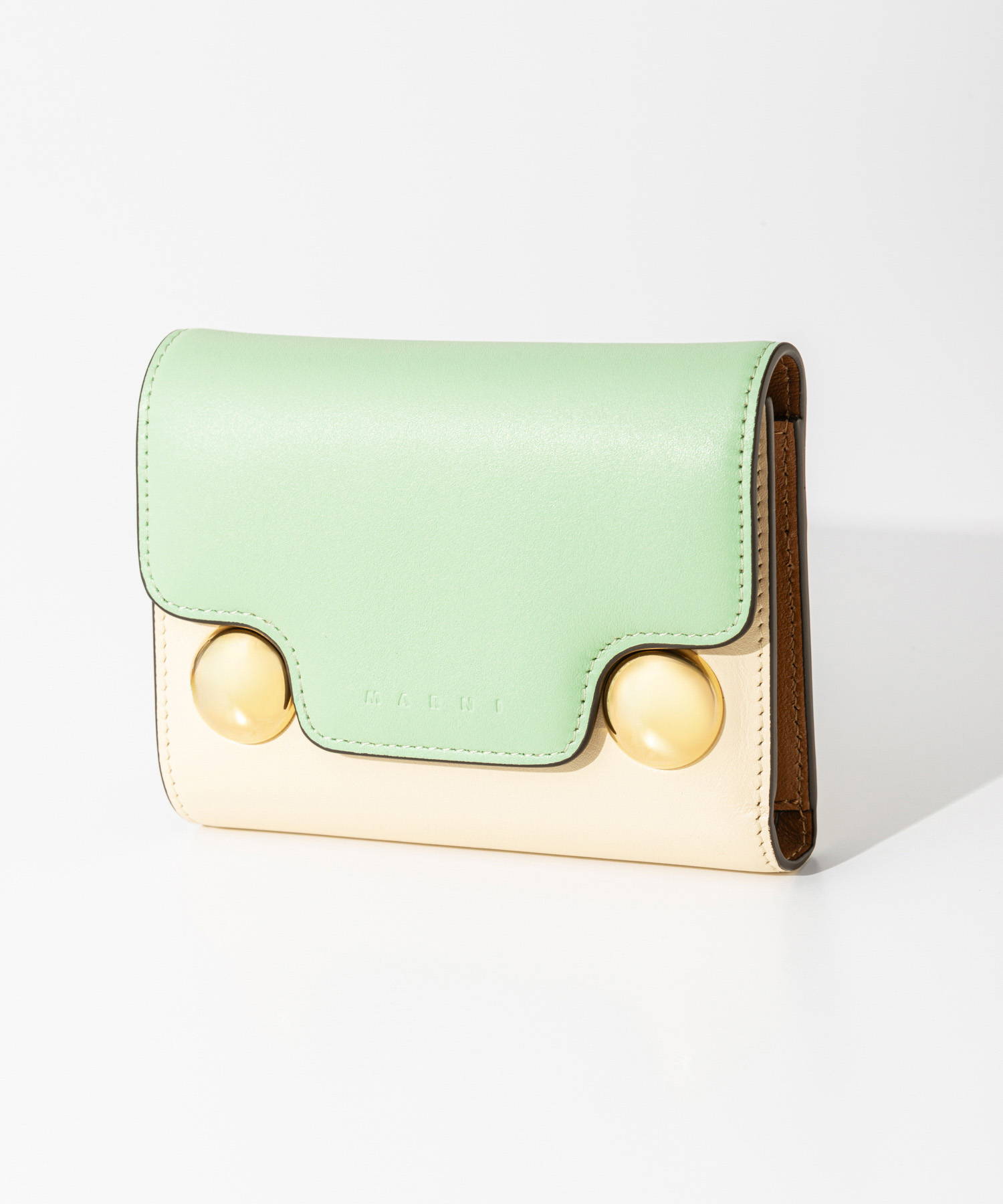 MARNI trifold wallet トリフォールド ミニウォレット 財布 MARNI（マルニ） 財布 三つ折り財布 MENDING EMBROIDERY TRIFOLD
