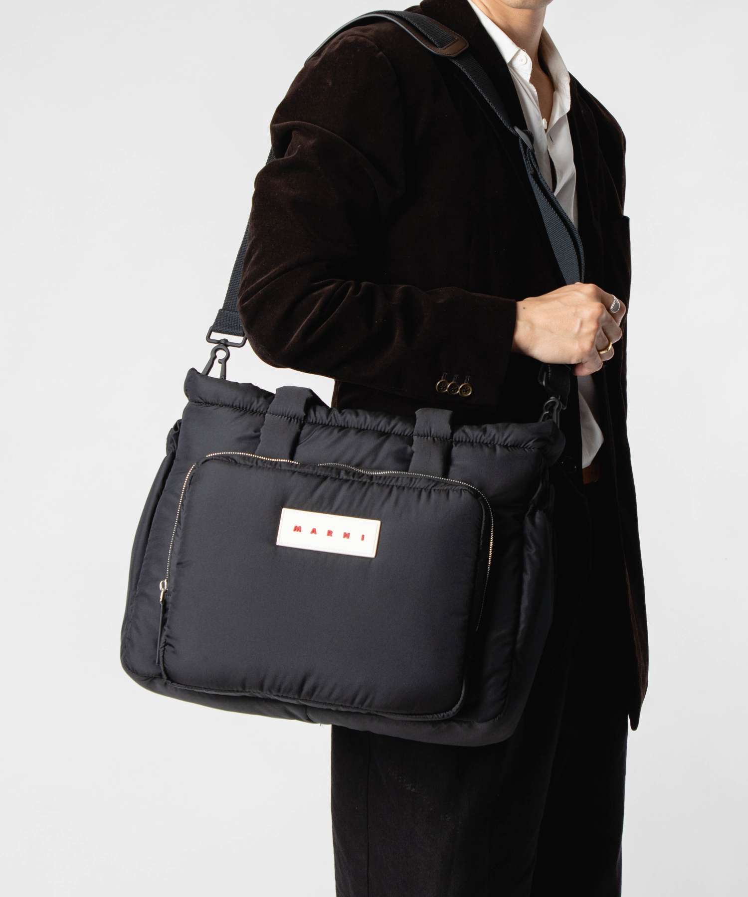MARNI（マルニ） MARNI PUFFY E/W TOTE BAG パフィー トート バッグ