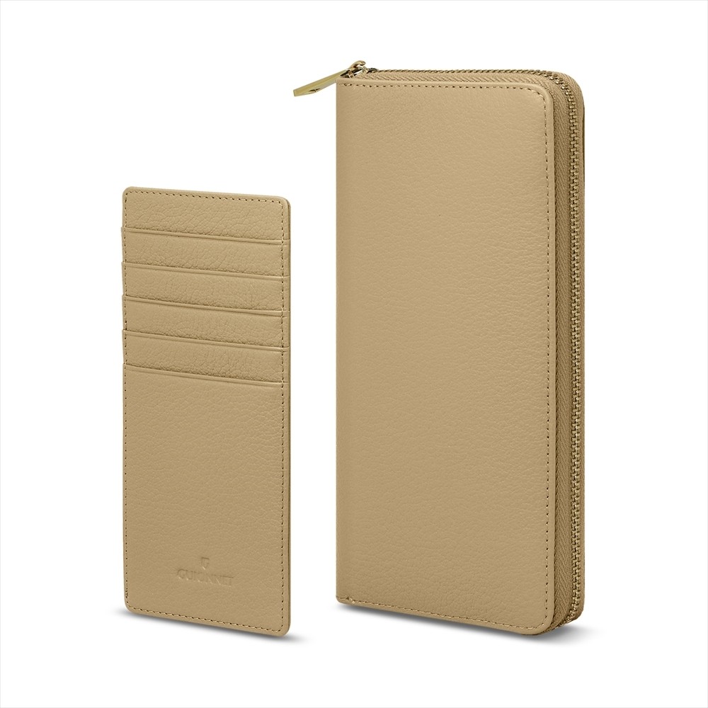 長財布 レディース 本革 カードケース フラグメントケー ラウンドファスナー カード入れ ペア ギフト プレゼント 爆買 | GUIONNET | 01