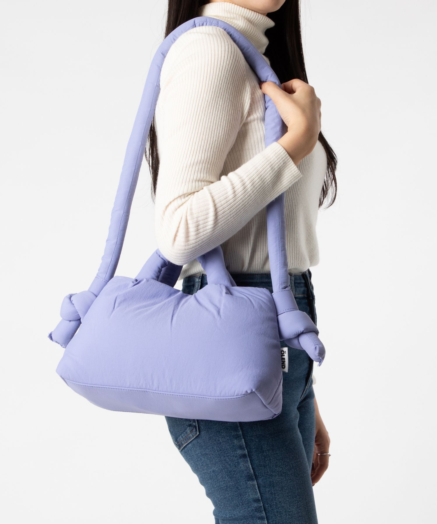 極美品✨OLEND オレンド 2way ショルダーバッグ　ライラック OLEND オレンド OLEND MINI ONA SOFT BAG ミニ オナ ソフト バッグ