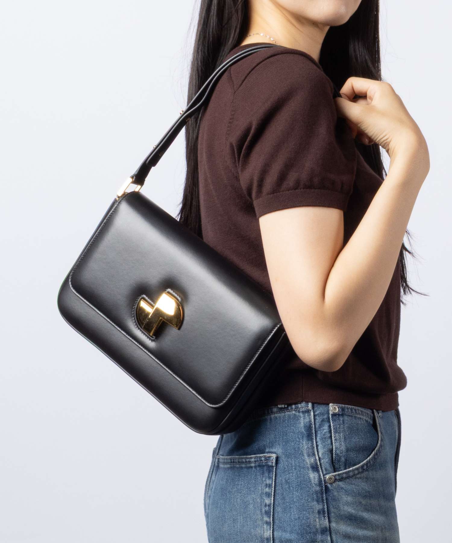 パトゥ PATOU PATOU LOCK CLASSIC レザー Le Classic Lock バッグ BA0175000 ハンドバッグ ショルダーバッグ レディース バッグ | PATOU | 01
