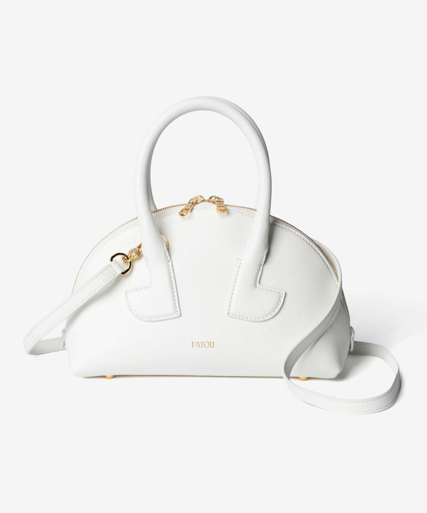 パトゥ PATOU PATOU BOWLING BAG PM レザー製 Le Patou ボウリングバッグ BA0195000 ハンドバッグ ショルダーバッグ レディース バッグ | PATOU | 01