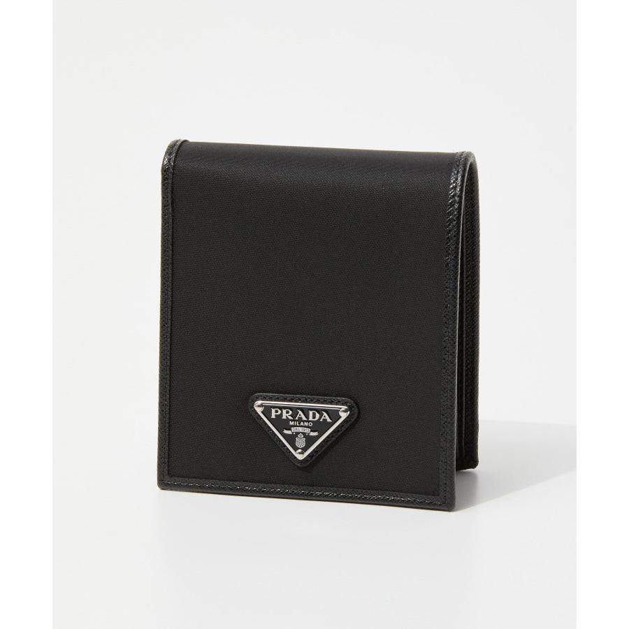 プラダ PRADA 2MO738 2DMH 二つ折り財布 RE-NYLON COMPACT WALLET