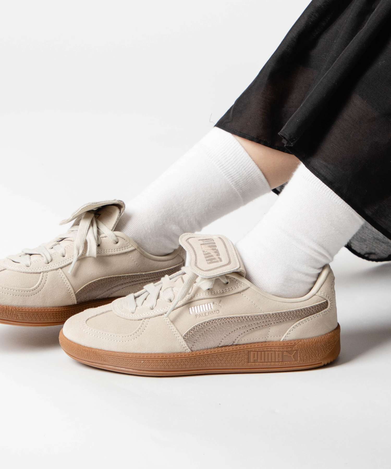 PUMA（プーマ） PUMA PALERMO PREMIUM METALLIC SNEAKER パレルモ