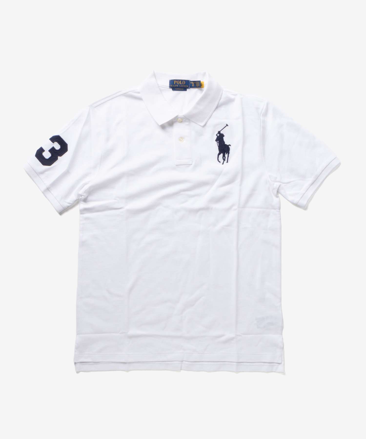 美品！ラルフローレン ビッグポニー ポロシャツ ホワイト Sサイズ POLO RALPH LAUREN（ポロ・ラルフローレン） （ネコポス配送） ポロ