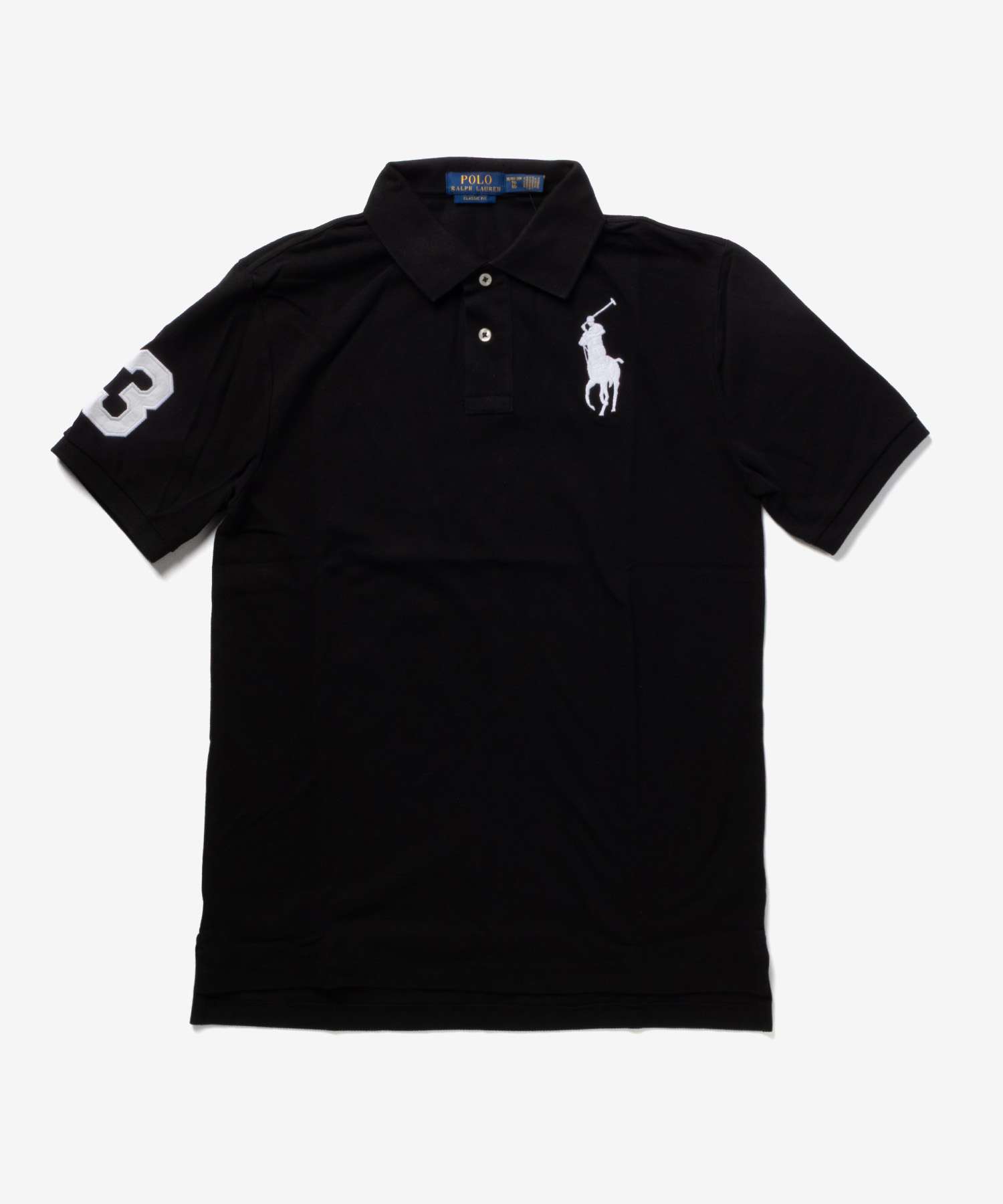た*涙様 【Polo Ralph Lauren】 ビッグポニーブラック ポロシャ ラルフローレン