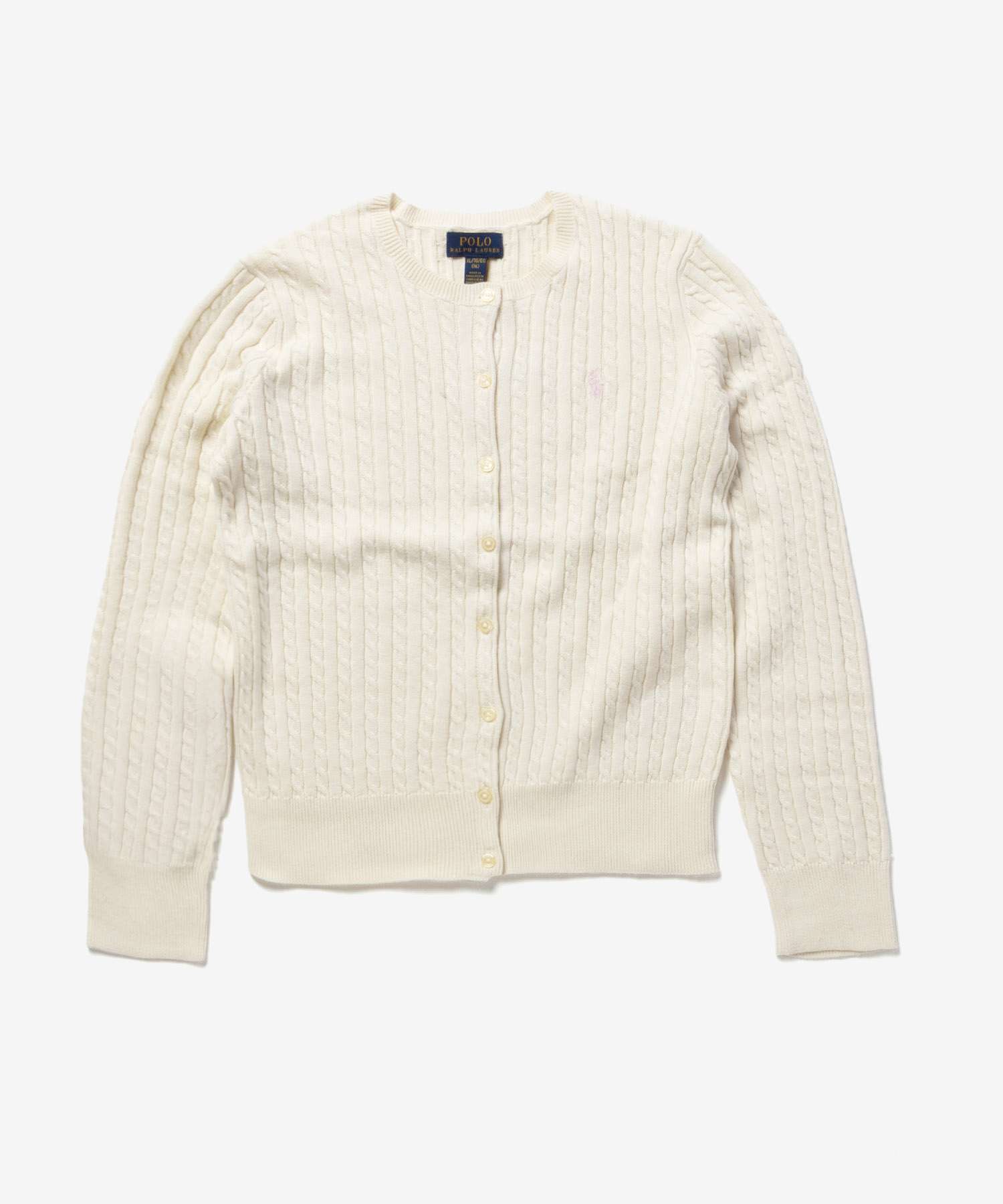 ポロ ラルフ ローレン POLO RALPH LAUREN Mini Cable Cotton Cardigan ミニケーブル コットン カーディガン 313543047 ニット 子供服 | POLO RALPH LAUREN | 03
