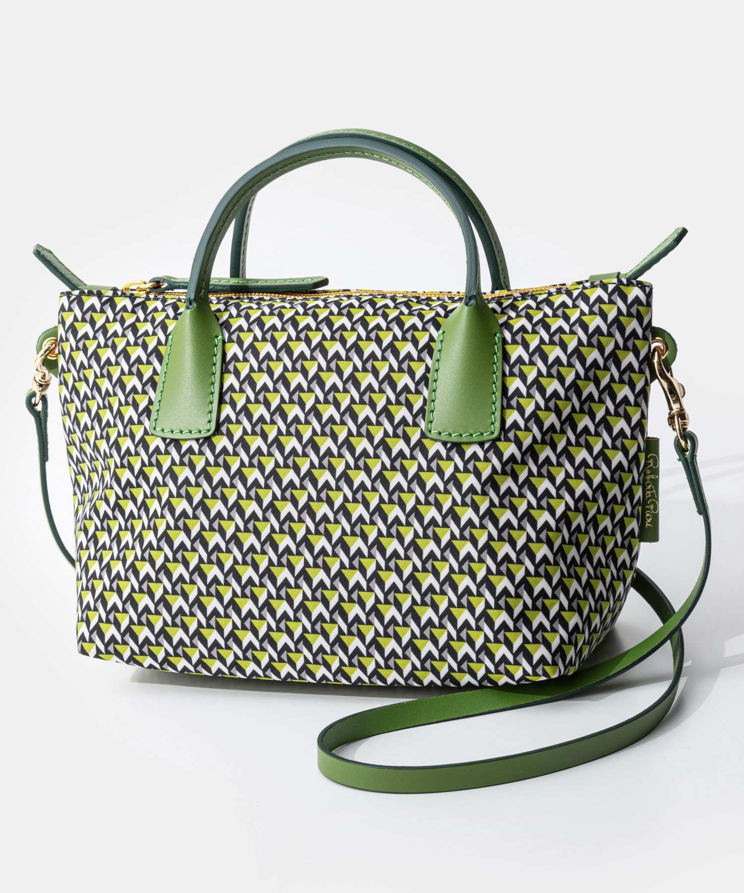 最終値下げ!! 【美品】ロベルタピエリ ショルダーバッグ TATAMI ROBERTA PIERI（ロベルタピエリ）｜TATAMI MINI DUFFLE〔2WAY