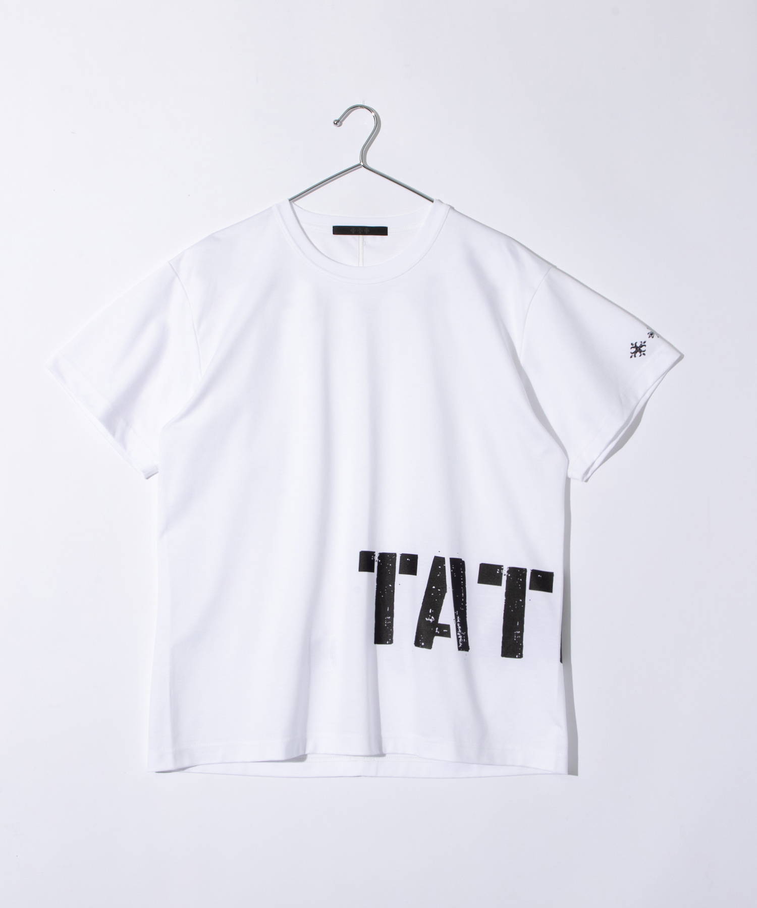 TATRAS■タトラス ロゴ トゥマリオ 半袖 Tシャツ TATRAS - OCEANO / ロゴプリント 半袖Tシャツ ブラック | gossip