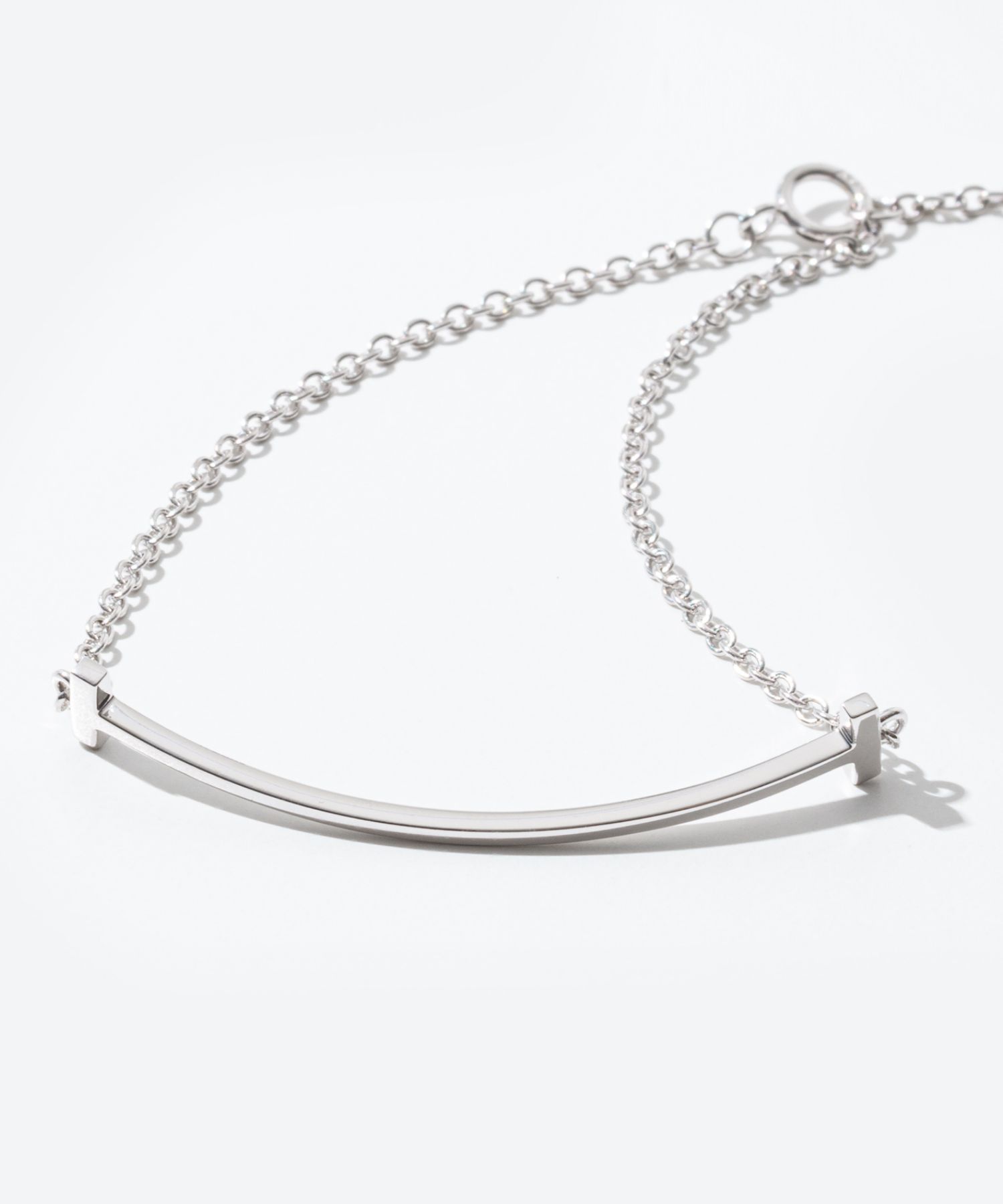 ティファニー Tiffany & Co 36819685 36819677 ブレスレット レディース アクセサリー ティー スマイル T Smile  Bracelet in White Gold