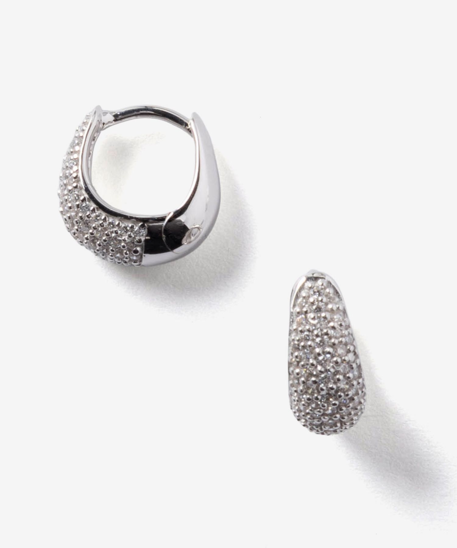 TOM WOOD（トムウッド） TOM WOOD ICE HUGGIES PAVE SILVER アイス