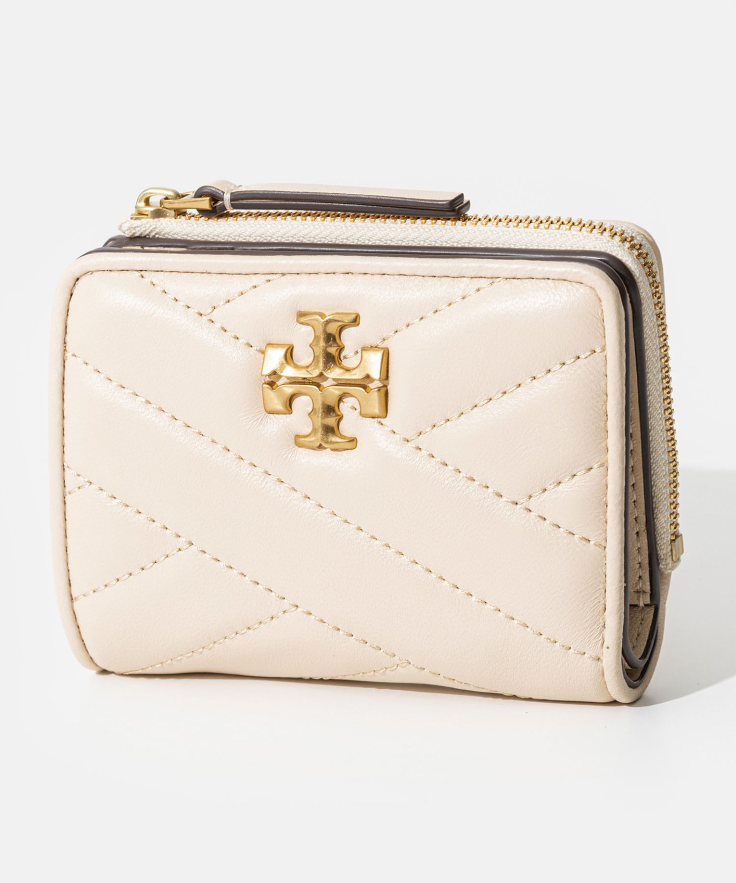 トリーバーチ TORY BURCH 153121 二つ折り財布 レディース 財布 キラ シェブロン ...