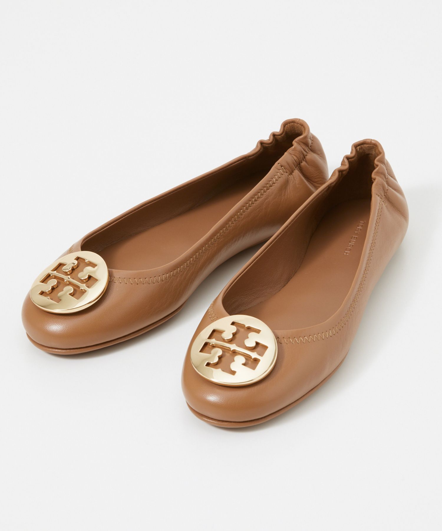 【Tory Burch】ミニートラベル バレエシューズ ナッパレザー 未使用品 Tory Burch】ミニートラベル バレエシューズ ナッパレザー 未使用品