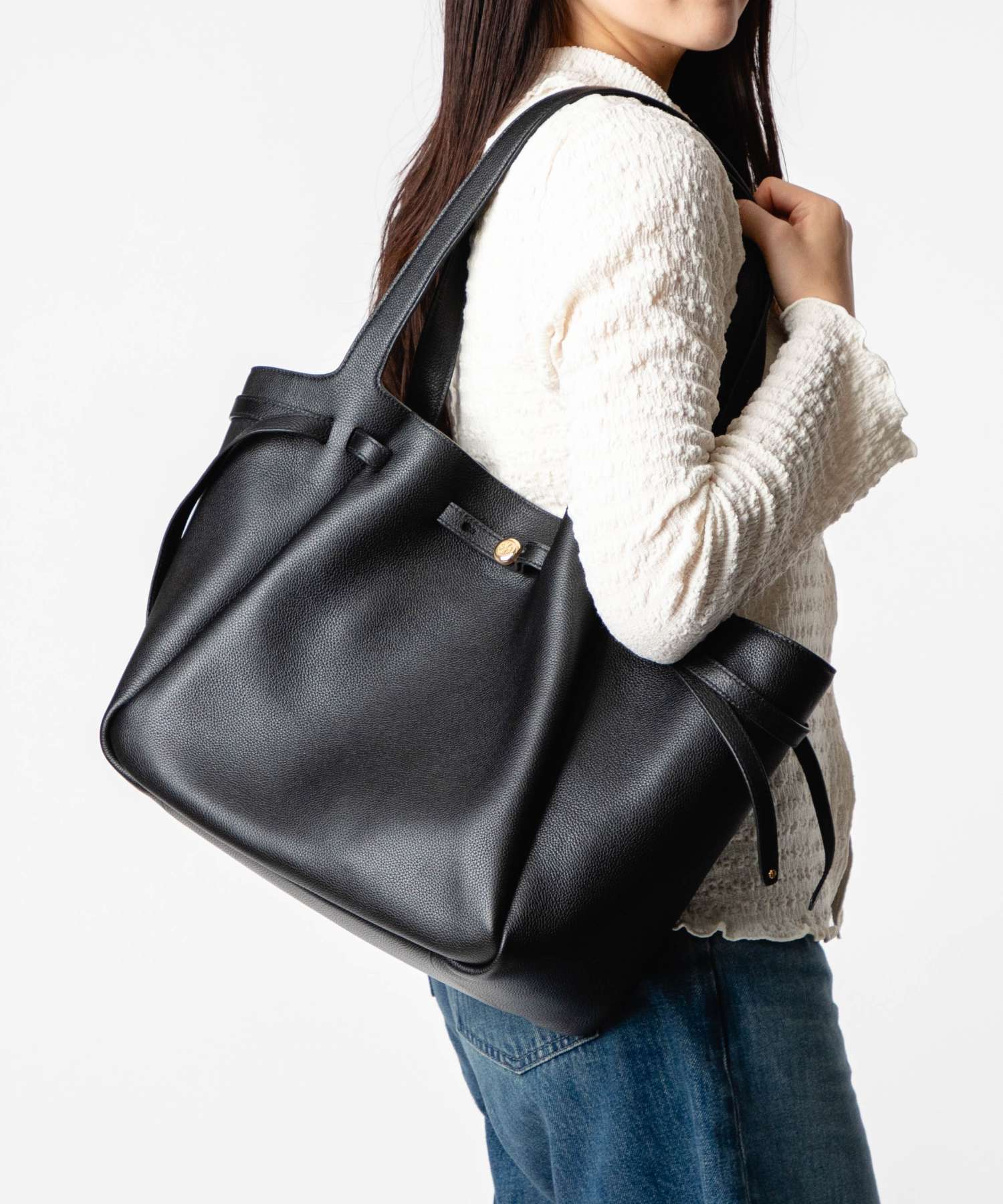 【大特価】Tory Burch レザー鞄 TORY BURCH（トリーバーチ） TORY BURCH Romy ロミー PEBBLED TOTE