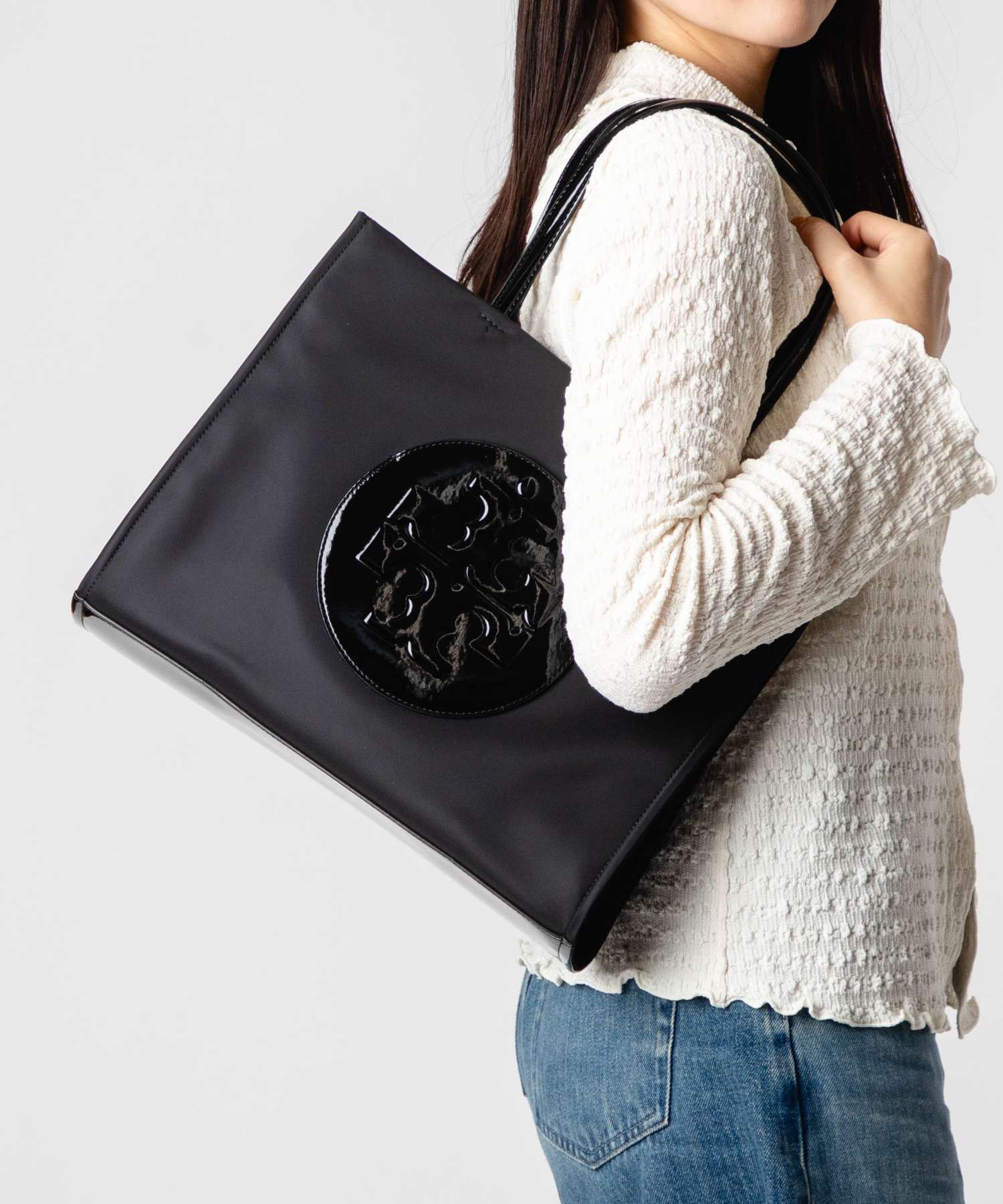 TORY BURCH（トリーバーチ） TORY BURCH Ella エラ PATENT NYLON SMALL