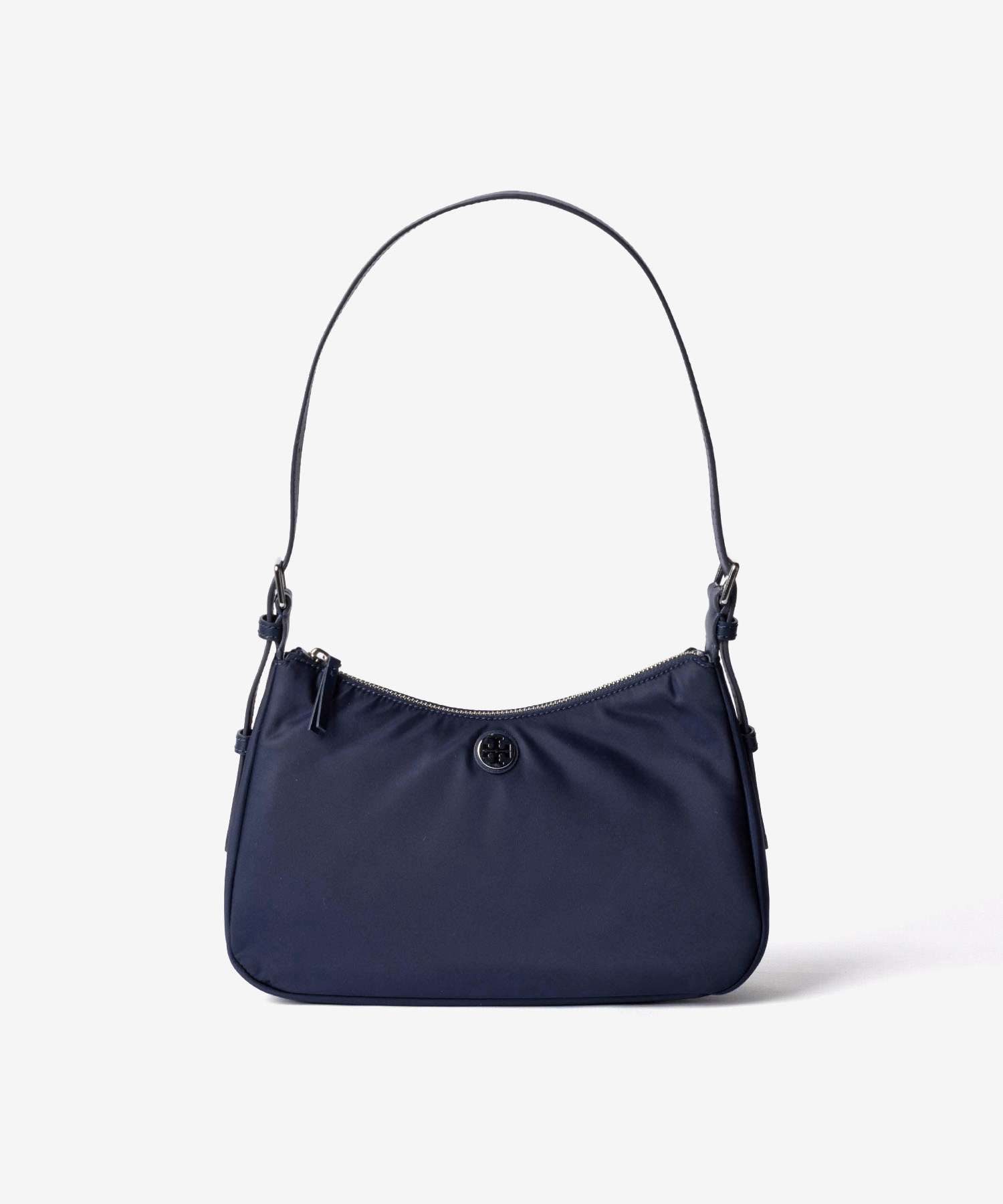 極美品　TORY BURCH テア　トリプルジップサッチェル　ハンドバッグ　黒 TORY BURCH（トリーバーチ） TORY BURCH Small Zip Top Shoulder Bag