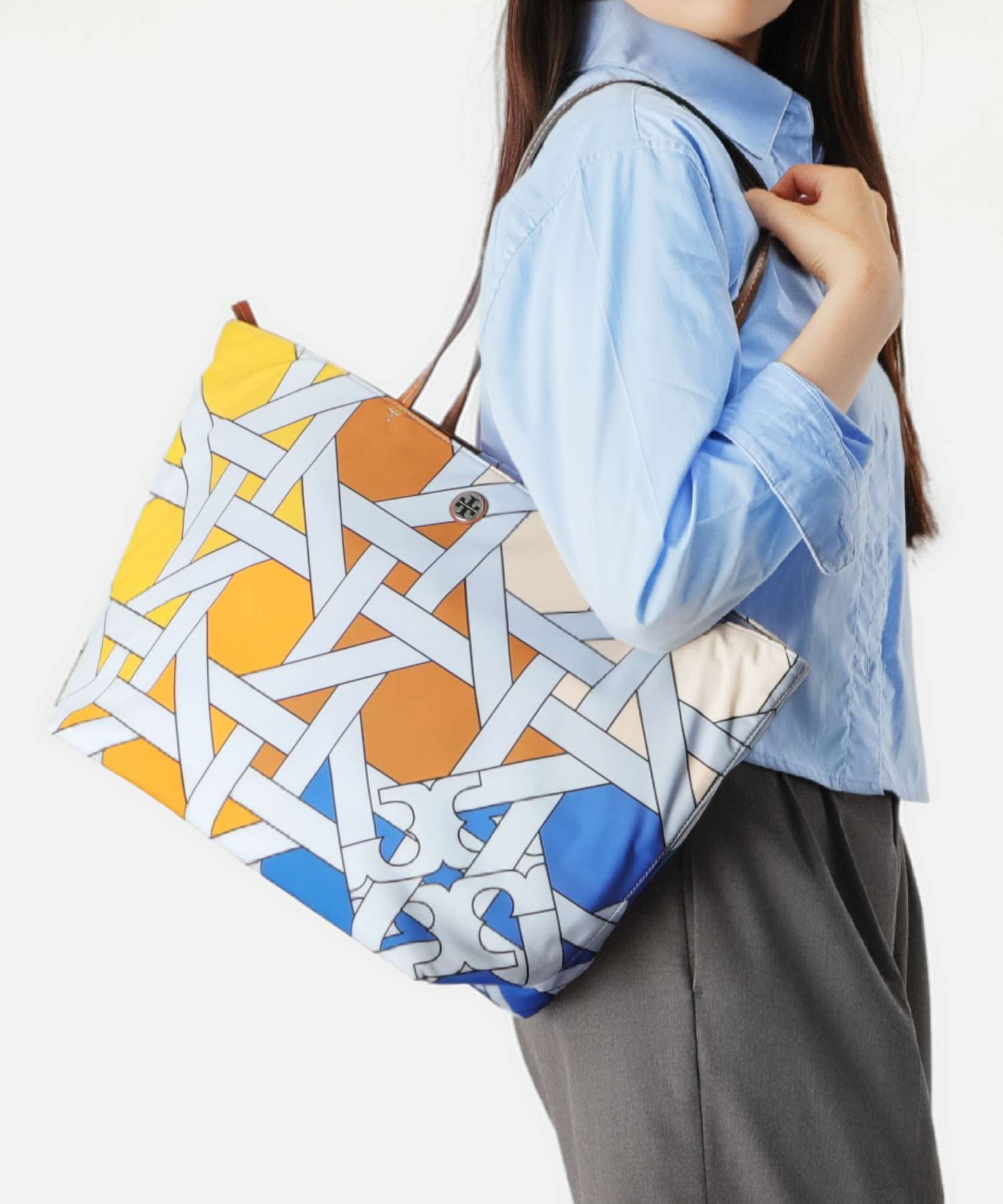 TORY BURCH（トリーバーチ） TORY BURCH Printed Tote プリンテッド