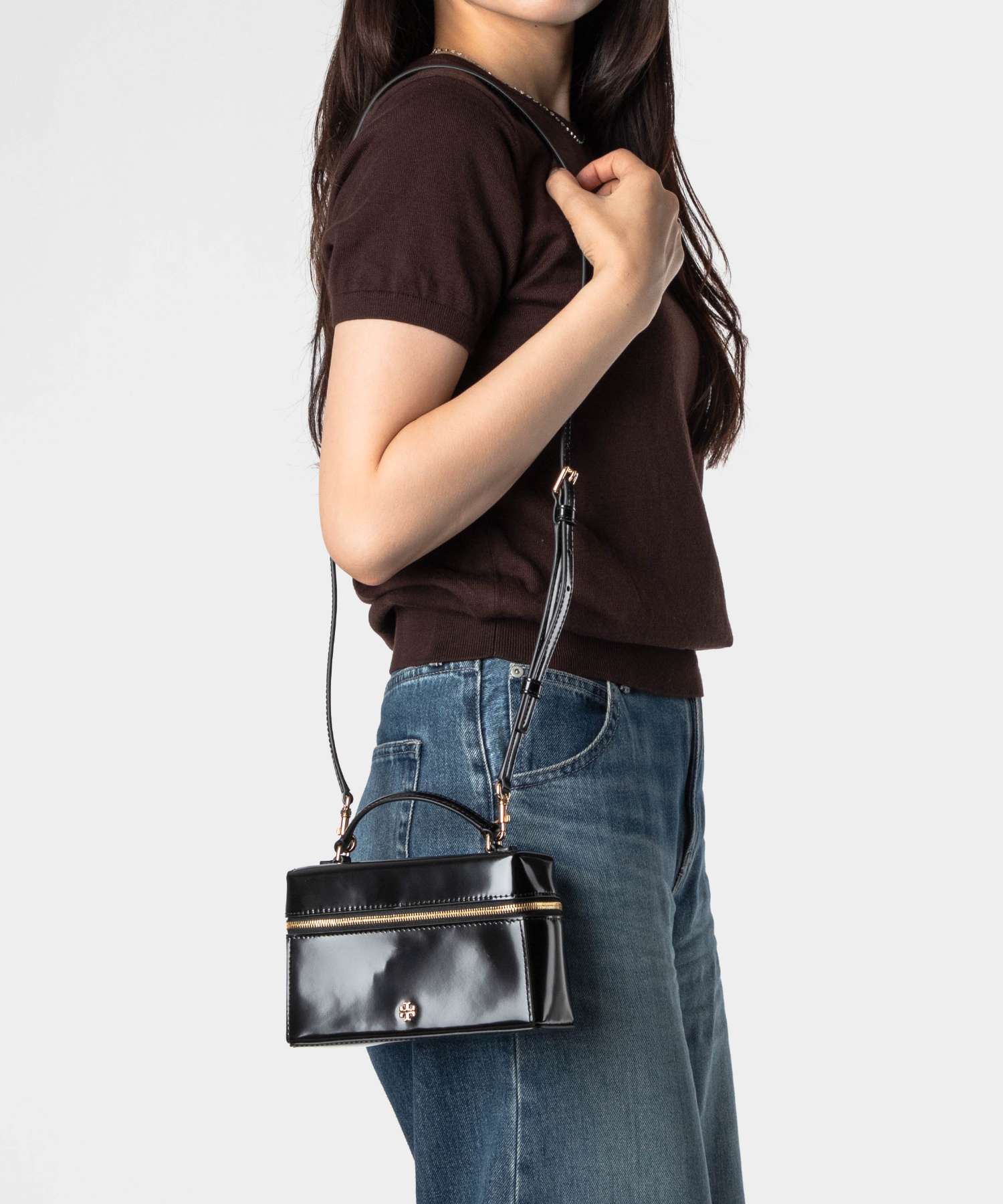 トリーバーチ TORY BURCH Emerson Smooth Vanity Bag エマーソン スムース バニティバッグ 176971 ショルダーバッグ ハンドバッグ レディース バッグ | TORY BURCH | 01