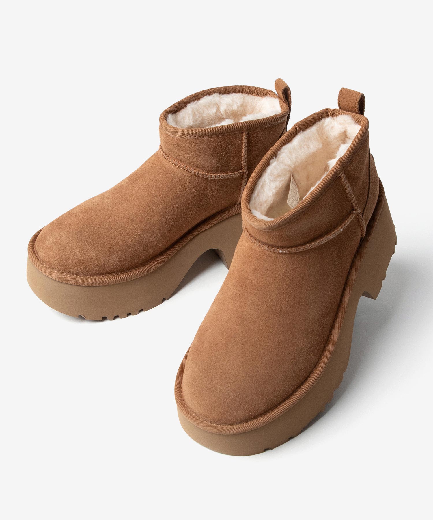 アグ UGG 1158311 ブーツ CLASSIC ULTRA MINI NEW HEIGHTS レディース シューズ 厚底ブーツ クラシック ウルトラ ムートンブーツ | UGG | 02