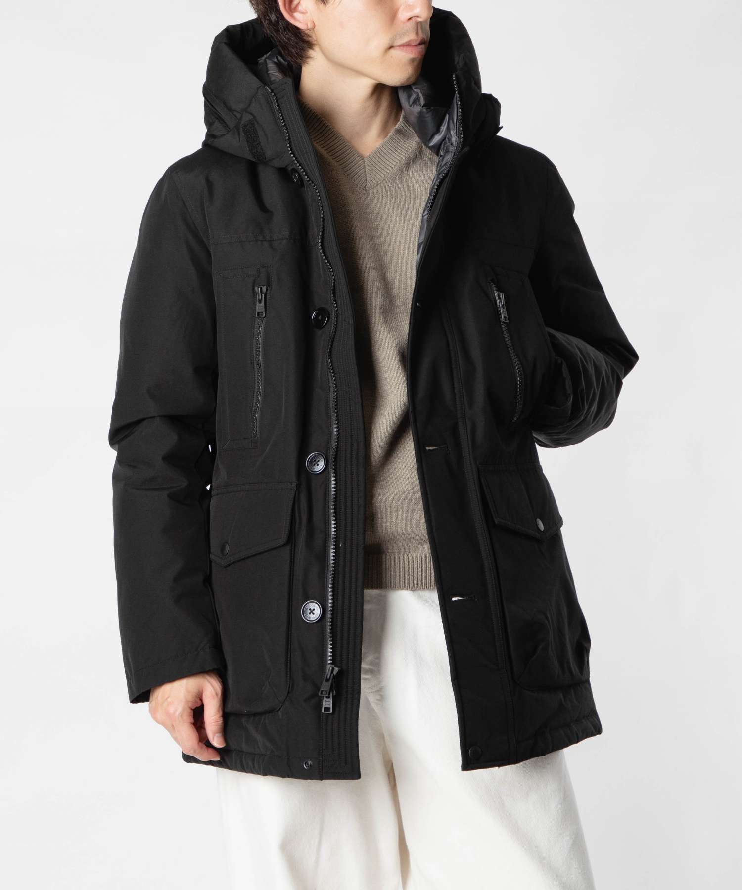 koooooさま専用　ウールリッチ　ARCTIC PARKA 黒 WOOLRICH（ウールリッチ） WOOLRICH ARCTIC PARKA アークティック