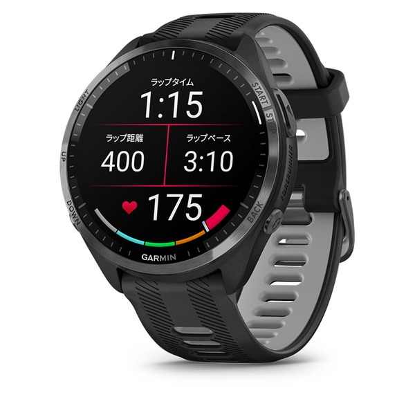 GARMIN ガーミン スマートウォッチ Forerunner 965 時計 白 黒