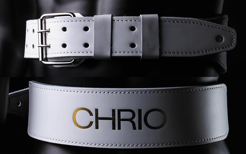 CHRIO クリオ　ウエイトリフティングベルト/トレーニングベルト L ホワイト 楽天市場】CHRIO クリオ リフティングプロ ホワイト ブラック