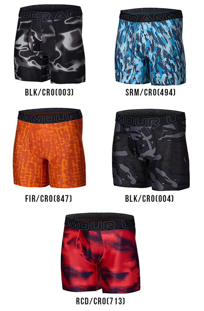 UAパフォーマンステック 6インチ ノベルティ アンダーウェア〔1387411〕