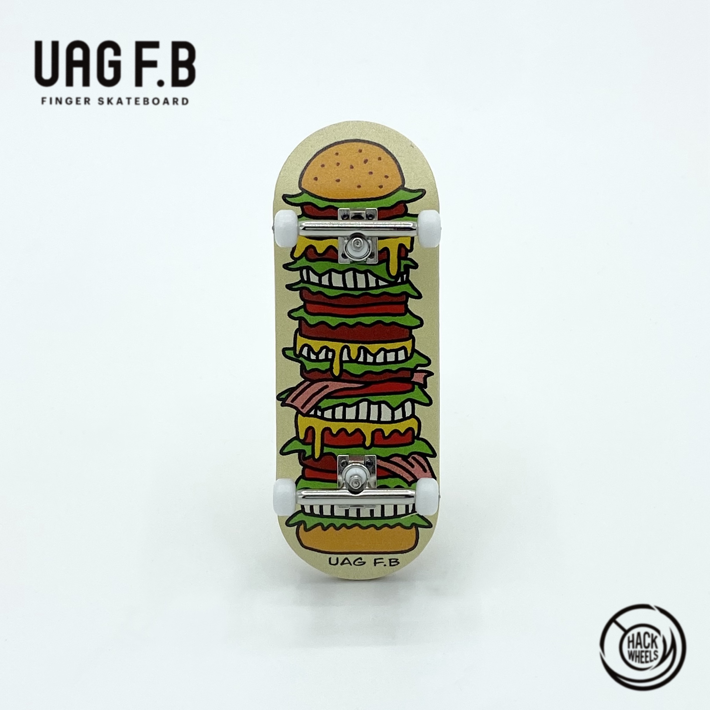 UAG F.B プロコンプリート /  Hamburger / finger skate board  / 指スケ / 指スケボー｜uagfbshop｜05