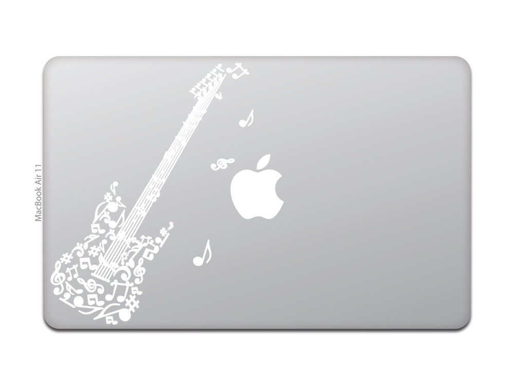 MacBook Air / Pro マックブック ステッカー シール ギター