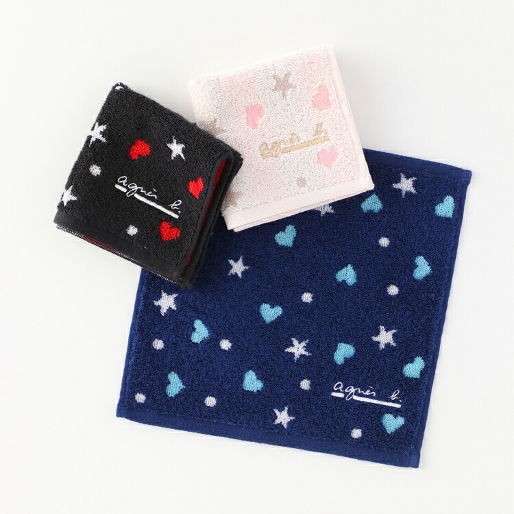 agnes b.（アニエスベー） SALE agnes b. abシュシュタオルハンカチ 約