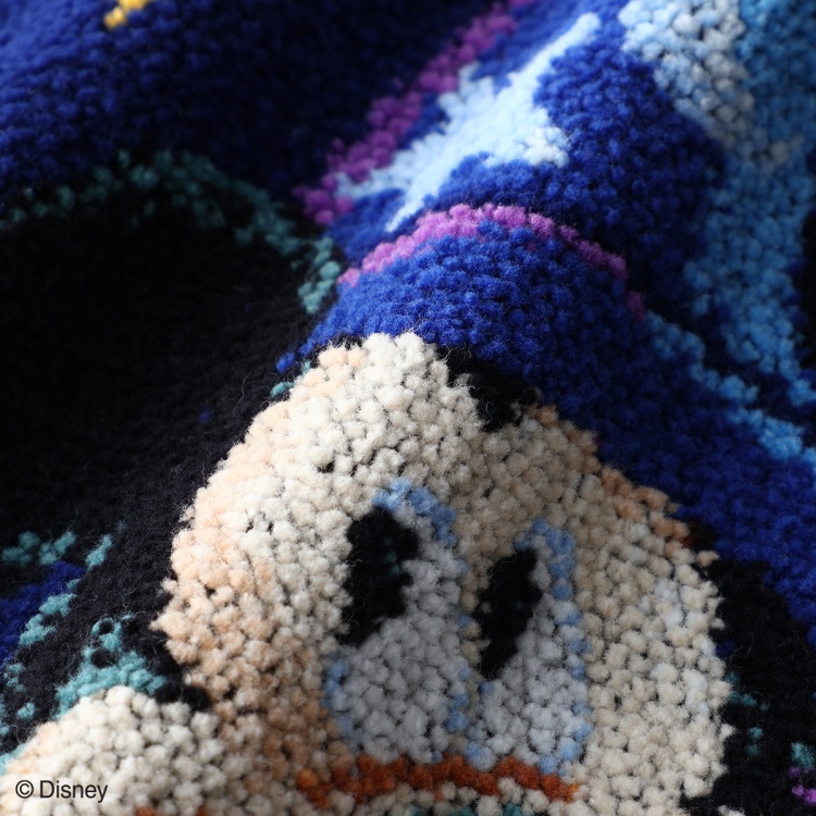 Disney（ディズニー） シェニール｜ソーサラーミッキー タオルハンカチ