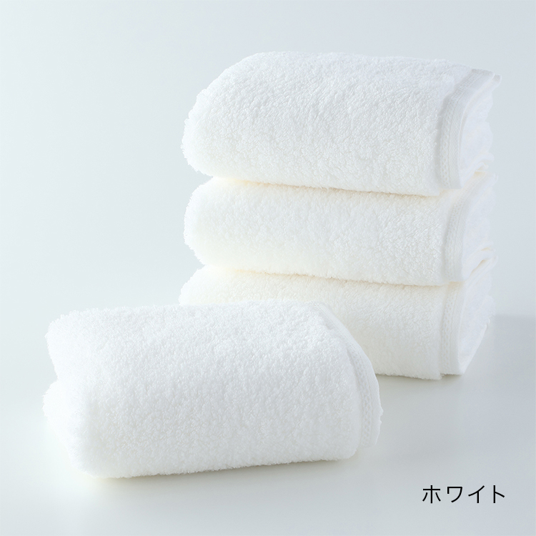 UCHINO フェイスタオル4枚セット まとめ買い 厚手 とってもよく吸う