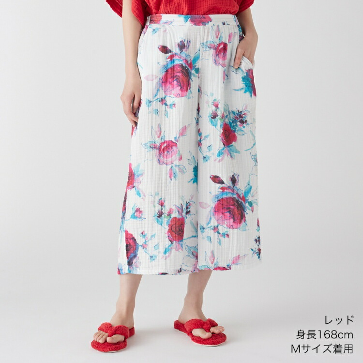 【新品】UCHINO プレミアム マシュマロガーゼ ガウチョパンツ Ｌサイズ RUB16131_cLP_a001_pm.jpg