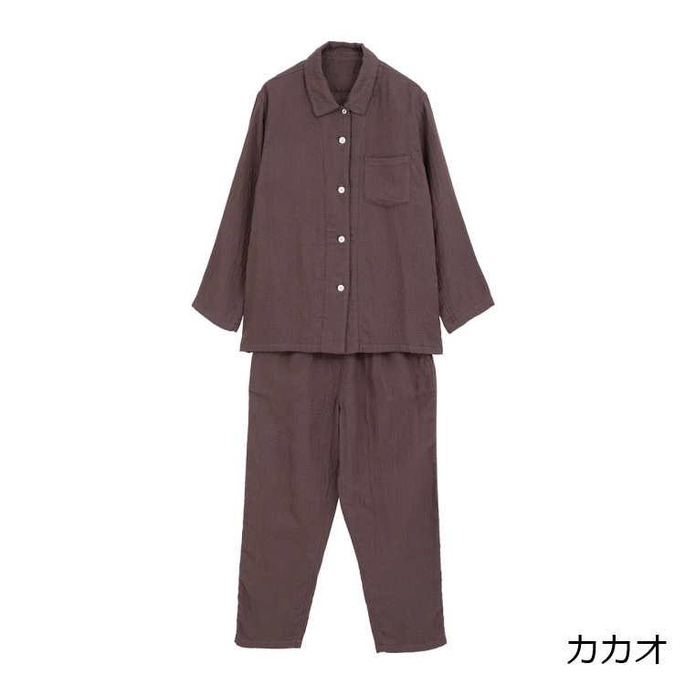 UCHINO ガーゼパジャマ レディース 長袖 秋冬 | マシュマロガーゼ