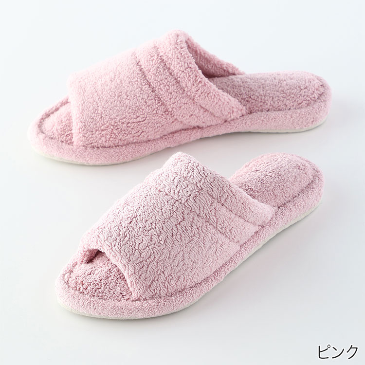 UCHINO UCHINO公式店 オープントウスリッパ「コンフォート」 ｜ ウチノ