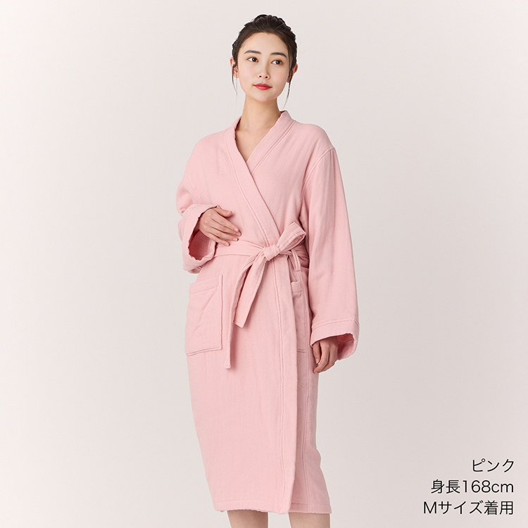 未使用 UCHINO 男女兼用 バスローブ Lサイズ 2着セット