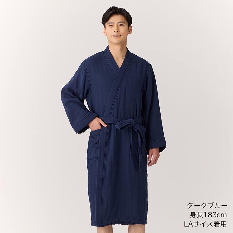 未使用 UCHINO 男女兼用 バスローブ Lサイズ 2着セット