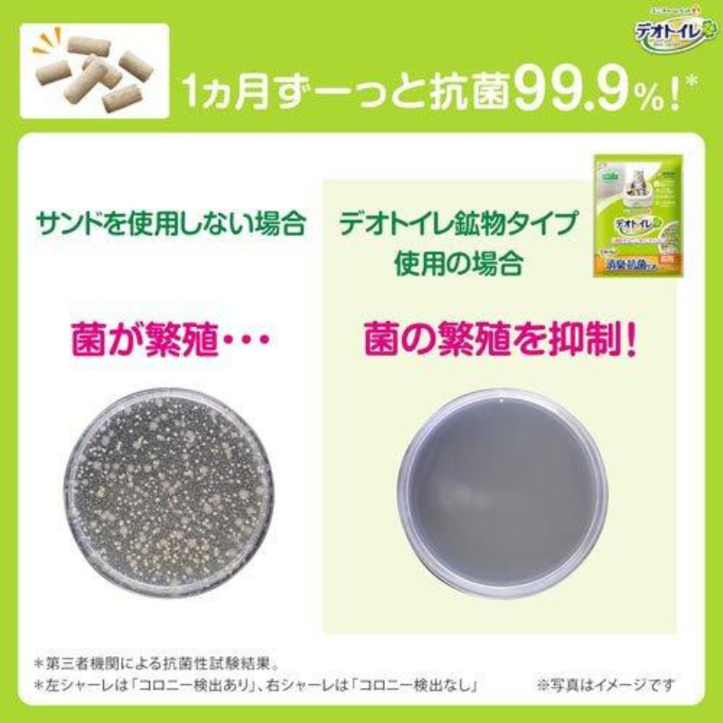 ユニ・チャーム デオトイレ抗菌サンド 4L×4袋セットの画像