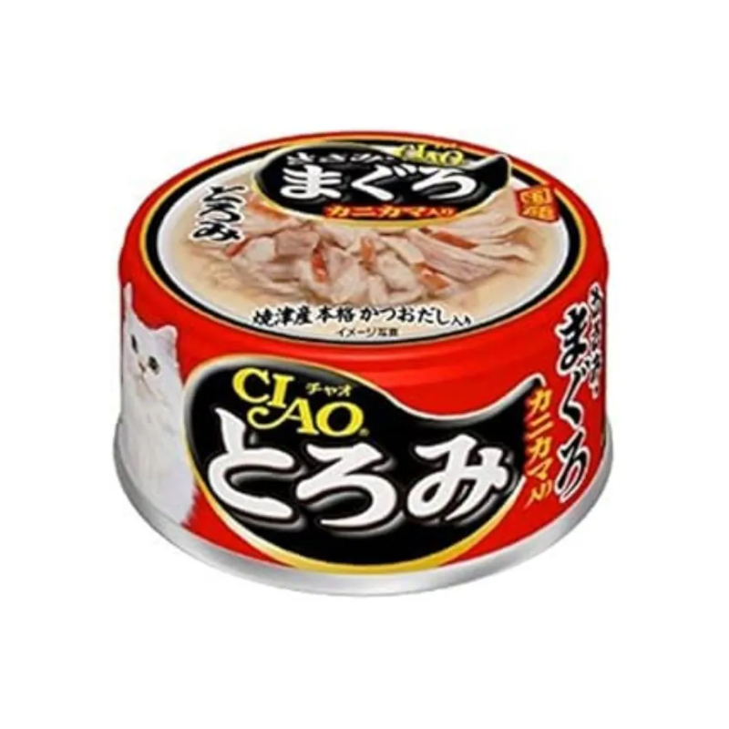 いなば CIAO とろみ ささみ・まぐろ カニカマ入り 48個セット